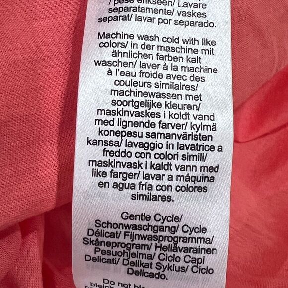 Liverpool LA Tiered Summer Maxi Dress Racerback Cotton Stripe Coral XS NWT - Picture 16 of 16